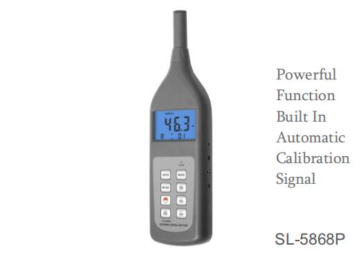 SoundLevle Meter_SoundLevelCalibrator_SL-5868P_ND9_Catalog