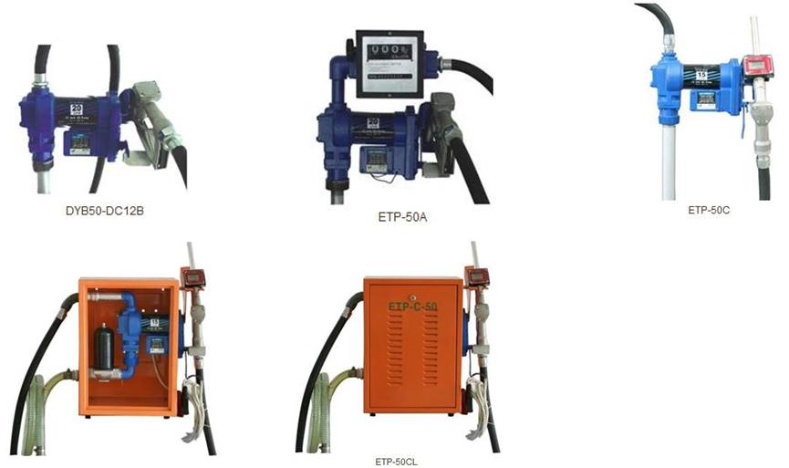 DYB50/75-DC12B Electric Transfer Pump, Explosion Proof