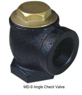 MD-9 Angle Check Valve