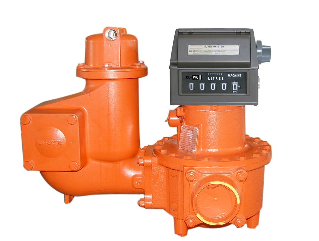 FMC-80 Meter with register, strainer, air eliminator and printer